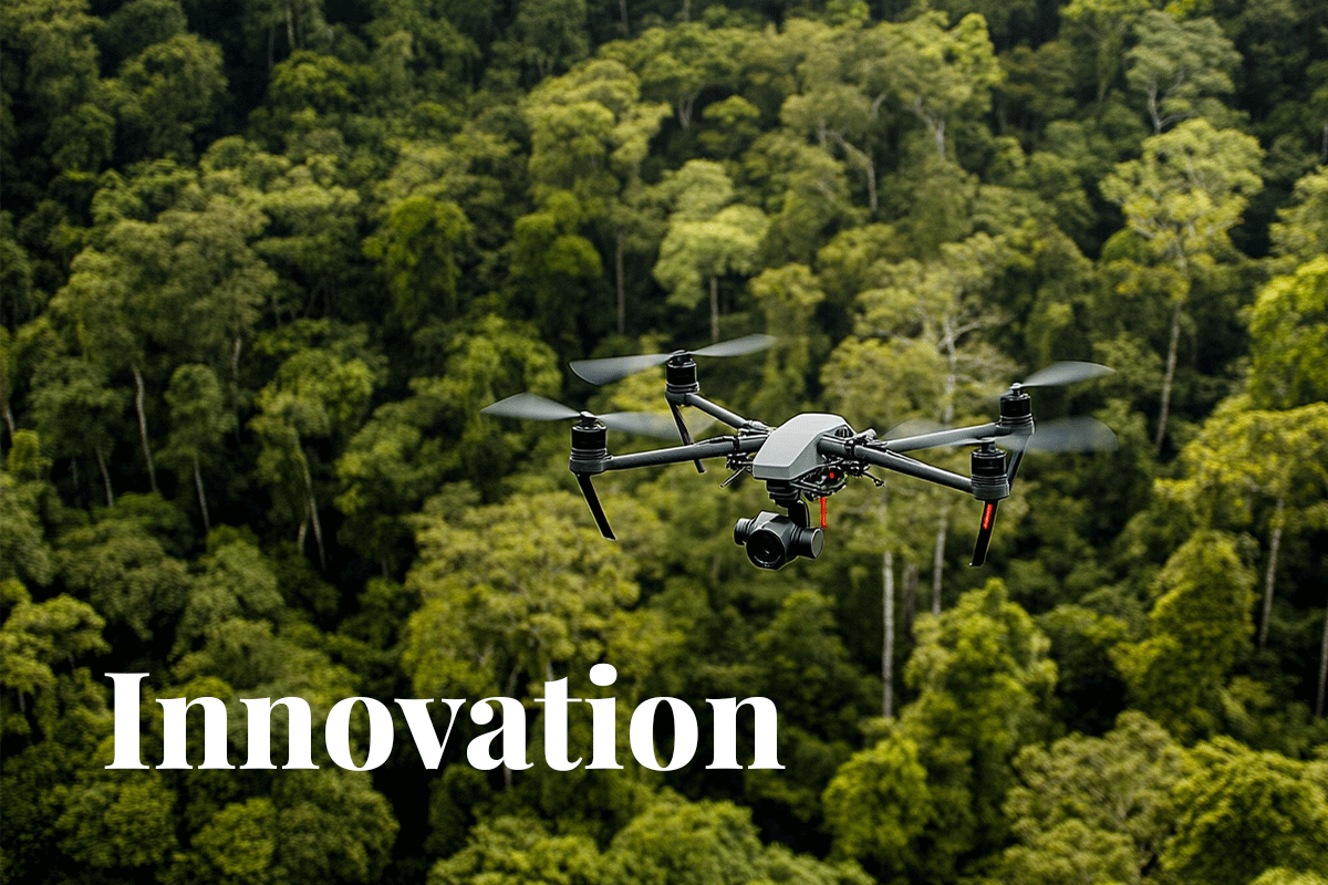 110924_Top-sustainable-technology-trends-in-carbon-projects-for-2024_Advanced drones identify deforested areas for reforestation_Blog_Visual 1