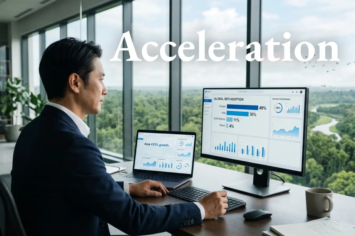 140426_Nearly 10,000 companies set validated climate targets, Asia leads the charge_visual 1