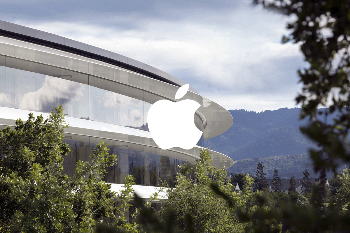 Apple_ a pioneer in carbon neutrality_Headquartered of Apple Inc. in Cupertino_visual 1