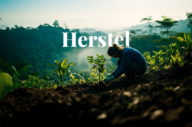 Brazil launches $77m reforestation push to regrow the Amazon and capture carbon_A forest worker planting a tree in the Amazon_visual 1_NL