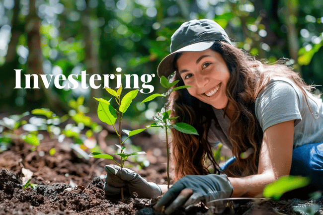 Brazil’s Amazon Fund reaches record $154.9 million_A Brazilian college student planting trees in the Amazon rainforest, contributing to reforestation efforts_visual 1_NL