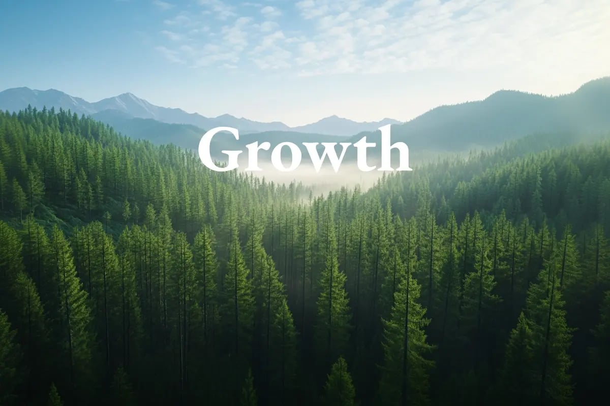 China’s carbon market forecast to surge 33-fold_An aerial view of the Greater Khingan Forest, the largest forest in China_visual 1_EN