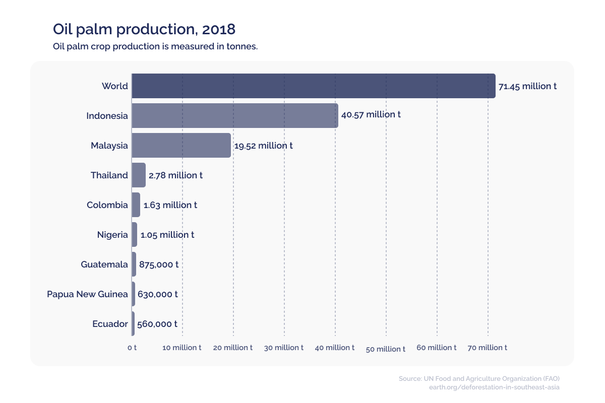 Deforestation in Asia_Chart of oil palm production_visual 5
