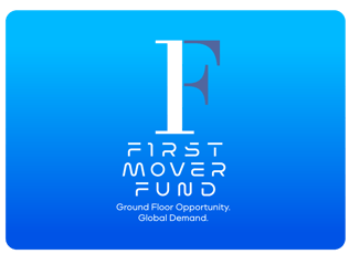 First Mover Fund LOGO STACKED REVERSE