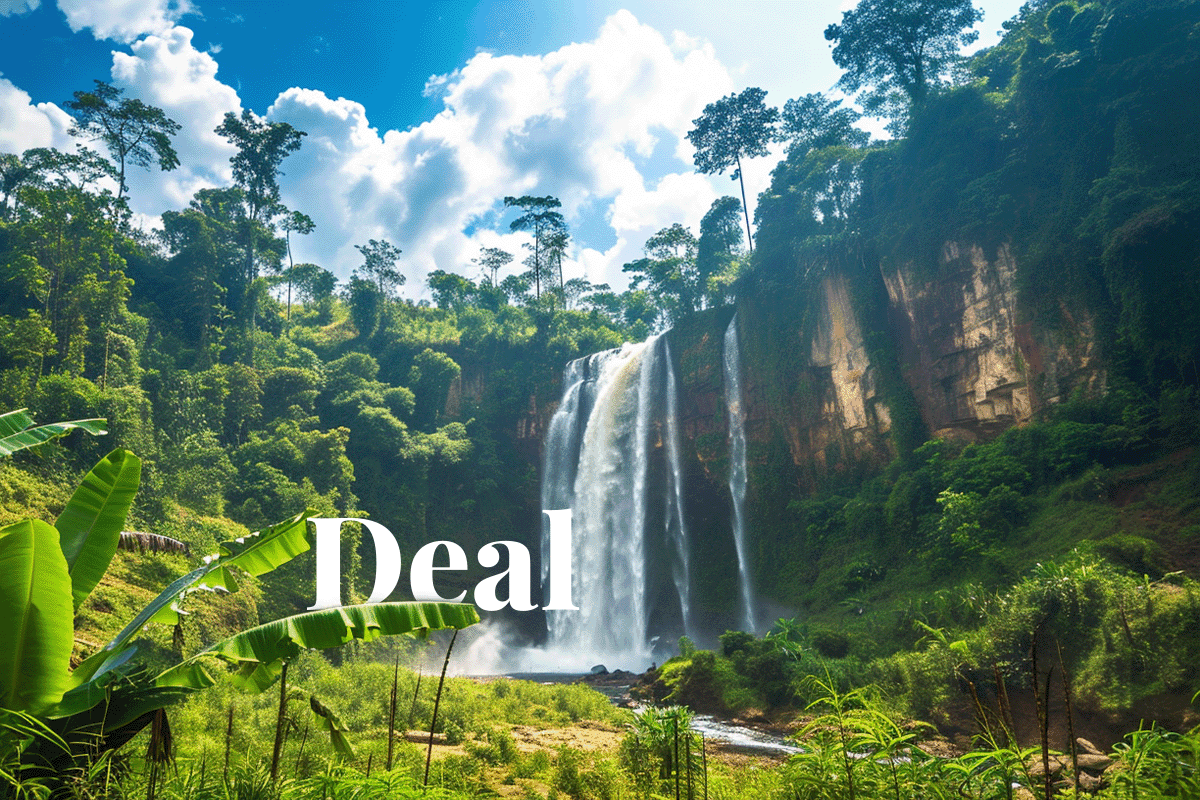 Ghanas green leap  billion-dollar green finance deal with Indian developer_Landscape view of Wli Waterfalls in Ghana_visual 1