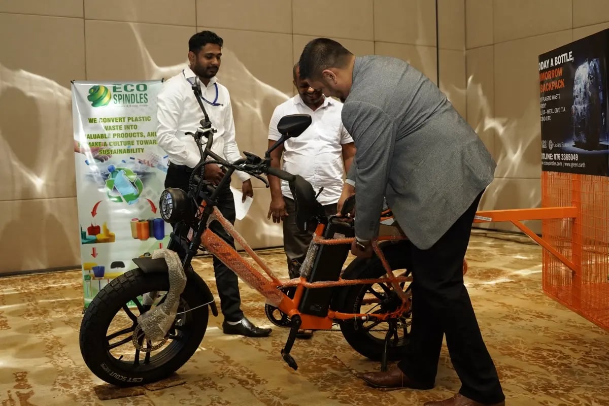Green wheels, A transformative leap for plastic collection in Sri Lanka_visual 2