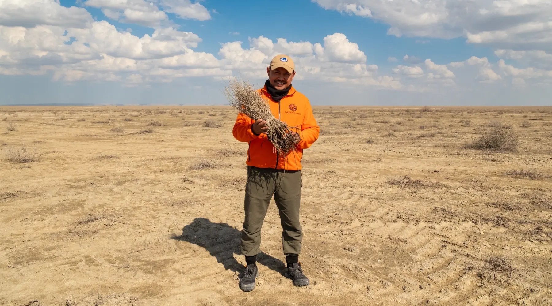 Greening of the Dried Aral Sea Project