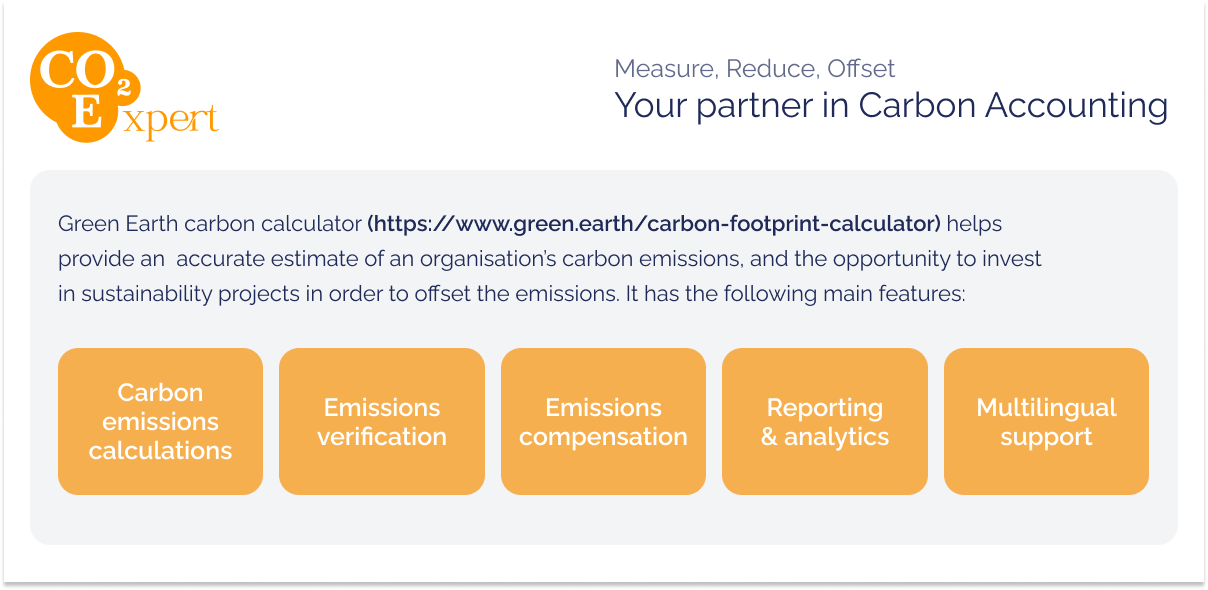 How to use DGB Groups carbon footprint calculator on your journey to net zero_Illustration describing how the carbon footprint calculator works_visual 2