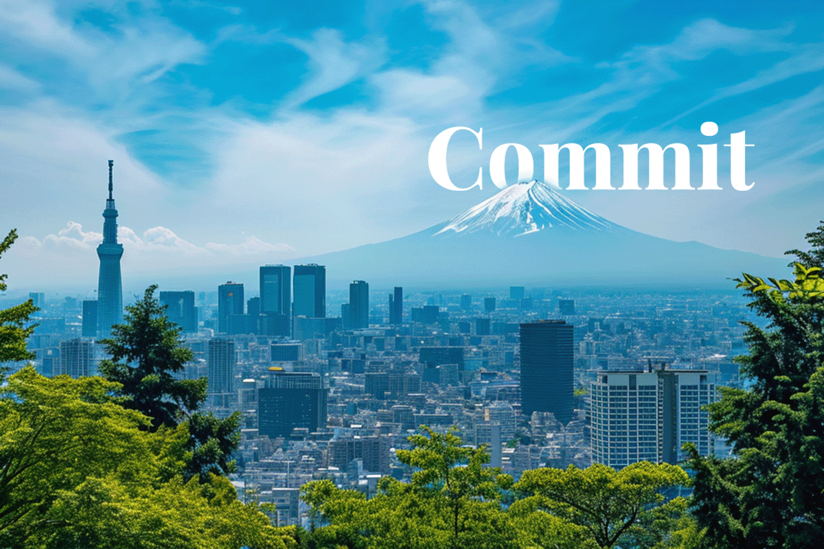 Japan commits 20 trillion yen to accelerate emissions trading and carbon reduction_View of Tokyo at sunny day with Mount Fuji in the background_visual 1