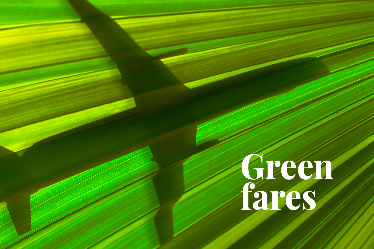 Lufthansa launches green fares