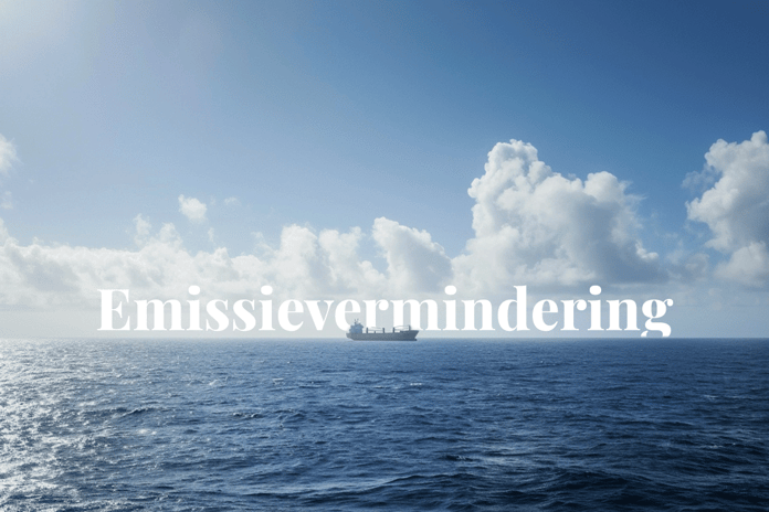 Maersk sets sail towards a greener horizon_Sailing supply ship on a sea horizon_visual 1_NL