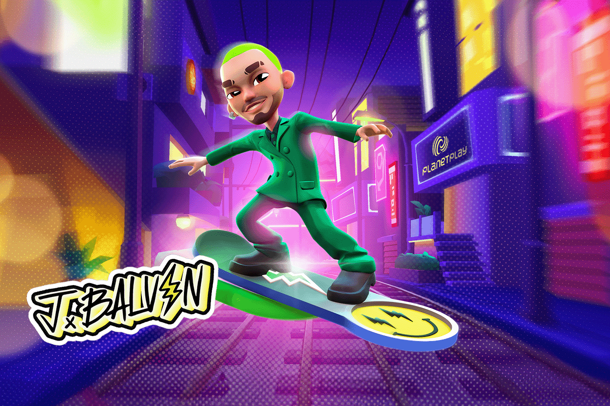 Making a green difference through gaming_J Balvin as a playable character in the Subway Surfers game_visual 3