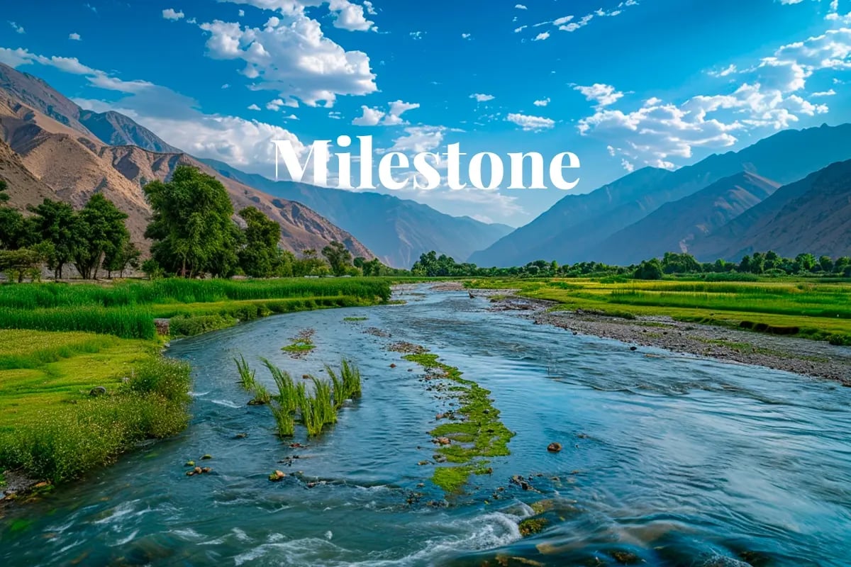 Pakistan moves forward on Article 6 with landmark carbon project approvals_Landscape view of the Indus River flowing through green fields in Punjab_visual 1