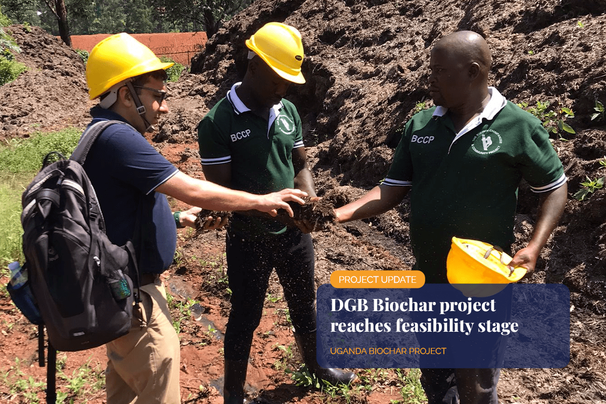 The feasibility stage of our biochar project_Dr Anubhav Mohiley examines the quality of baggasse_visual 1