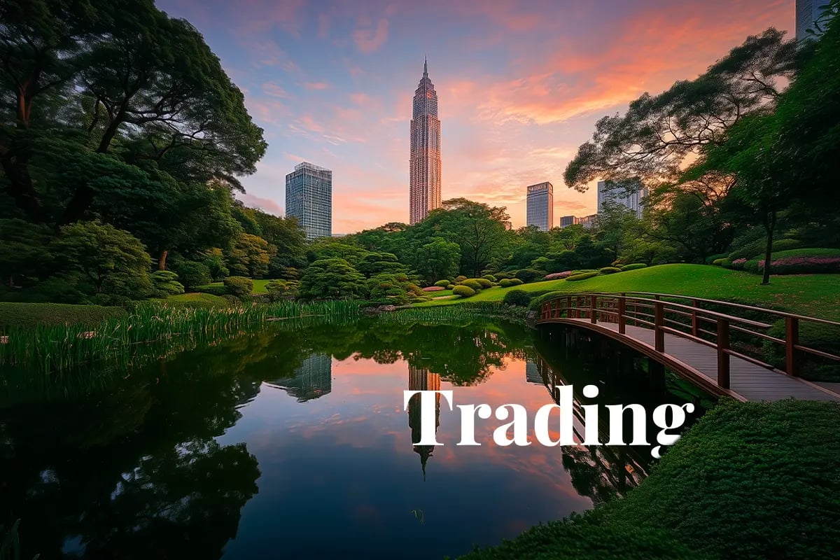Tokyo launches carbon marketplace to empower SMEs_View of the landscape of Shinjuku Gyoen Park, Tokyo_visual 1