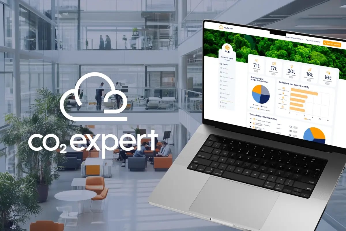 Tools that help small businesses go green and grow_CO2 expert tool, DGB_visual 2
