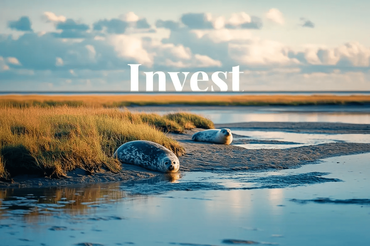 Triodos Bank pledges €500m to boost NBS by 2030_ Common seals basking in the serene Wadden Sea, a UNESCO World Heritage Site _visual 1