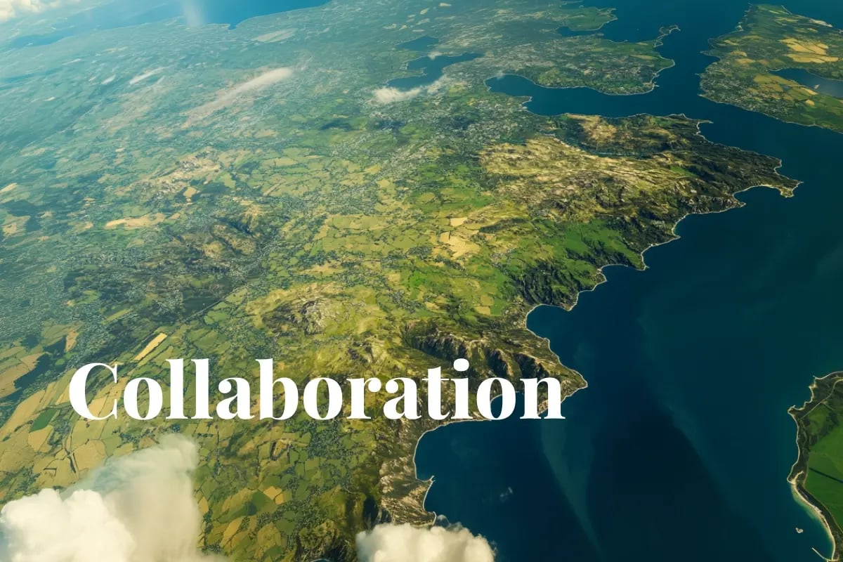 UK and EU reconnect carbon markets through landmark deal_Satellite view showing parts of the United Kingdom and European Union, with visible natural landscapes and vegetation_visual 1