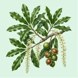 the bulindi agroforestry and chimpanzee conservation project_macadamia integrifoli (macadamia)