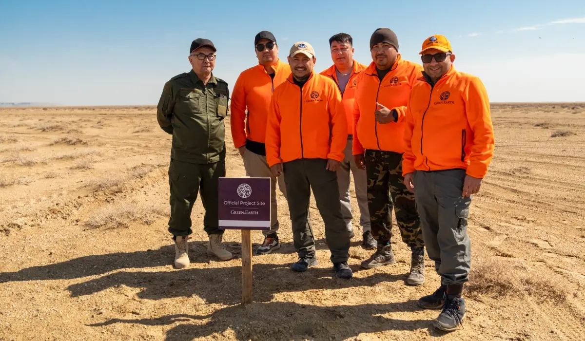 Saxaul takes root: The Lake Aral Afforestation Project moves into action
